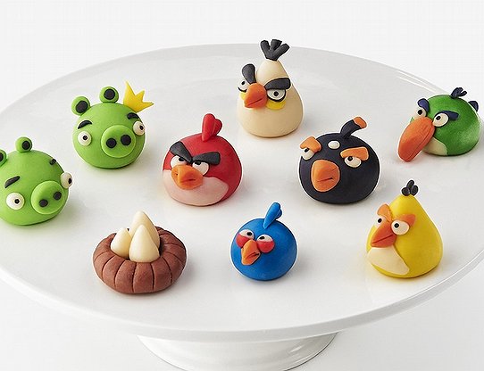 Марципановые фигурки Angry Birds 5. Марципановые фигурки Angry Марципановые фигурки Angry Birds 5. Марципановые фигурки Angry